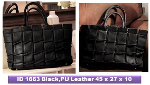 ID 1663 BLACK (224.000) - PU Leather, 45 x 27 x10