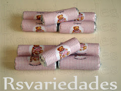 Balinha
    : R$1,20 unid (min. 40 unids).
     : Cento: R$110,00.
    : Pedidos em múltiplos de 20 (40, 60, 80, 100, etc.).
    : Utilizamos a balinha Mini-mentos 5 unids.