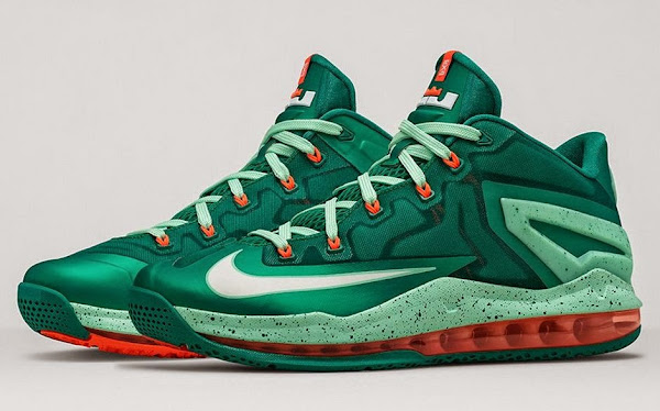 Nike LeBron 11 Low 8220Biscayne8221 8211 Different Shades of Green
