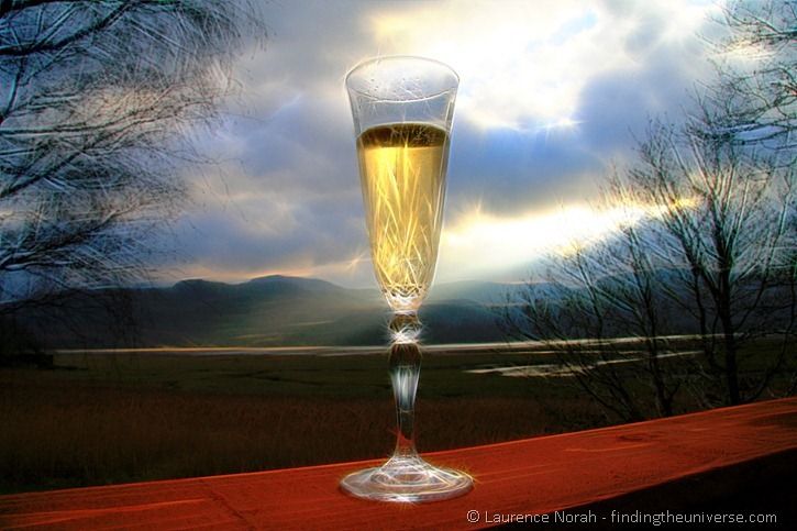 Surreal champagne glass 3 Surreal champagne glass 3