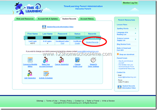 Time4Learning 1st grade enrichment program parent tools Time4Learning 1st grade enrichment program parent tools