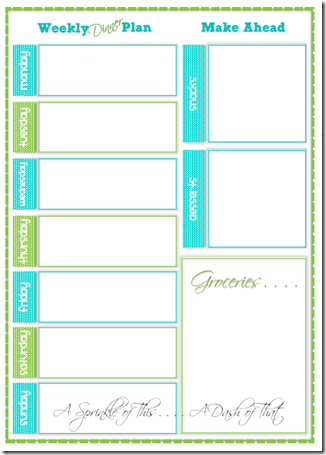 Weekly Dinner Planner