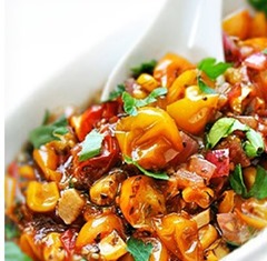 roasted_yellow_tomato_salsa_with_cilantro