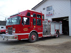 Engine 4 ,  2007 Rosenbauer Spartan 800 imp gal tank ,1050 imp pump