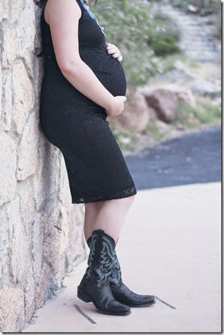 Me and My SoldierMan Maternity Pics El Paso desert