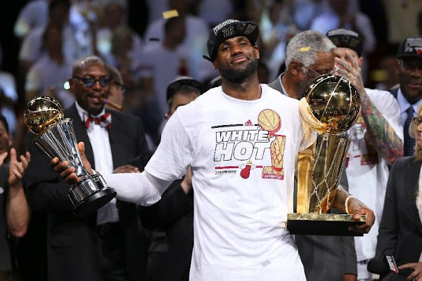 LeBron James amp Miami Heat Repeat as NBA Champions