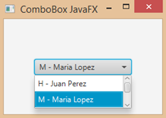 ComboBox JavaFX StringConverter ComboBox JavaFX StringConverter