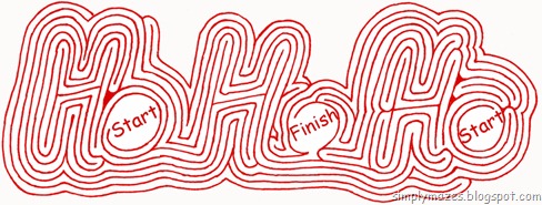 Maze #38: Ho Ho Ho