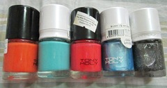 tony moly nail polishes, bitsandtreats