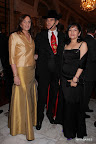 Dorita Laplacette, Gino Bogani y Cristina Khallouf. Gentileza: Express News