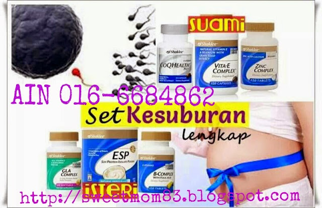 Set kesuburan shaklee Set Kesuburan Shaklee