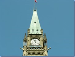 6096 Ottawa -Parliament Buildings - Centre Block - Peace Tower clock and two of the four grotesques at the corners of the Peace Tower 6096 Ottawa -Parliament Buildings - Centre Block - Peace Tower clock and two of the four grotesques at the corners of the Peace Tower