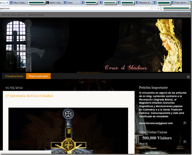 500.000 visitas 500.000 visitas