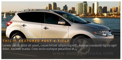 Mootools Featured Post Auto Slider 01b