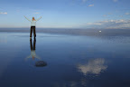 Walking on water!