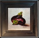 framed eggplant