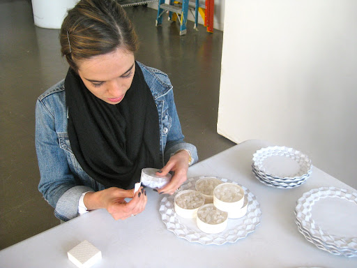 Associate art director, Melise Senaydin, put together the rock candy favors with clip art she created!
