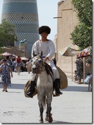 A guy and his 'orse...Khiva