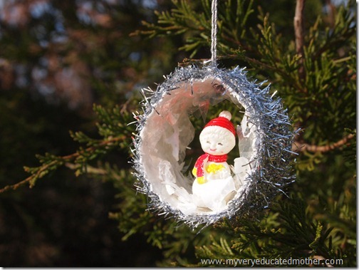 #NUO2012 Winking Snowman Christmas Ornament