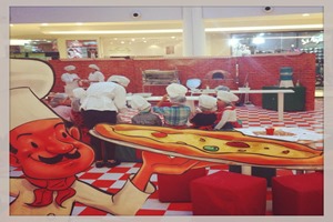Shopping Palladium lança a “Pizzaria Kids” para animar as férias. pizzaria kids shopping palladium curitiba