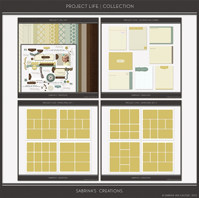 Project Life Collection by Sabrina's Creations