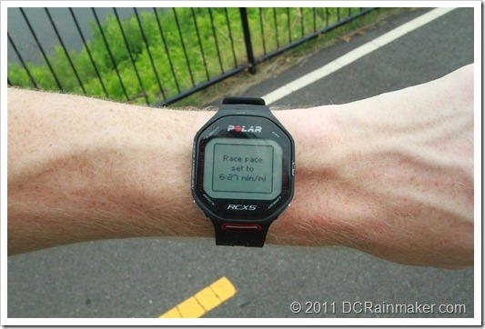 Polar RCX5 Race Pace