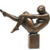 Object: 11027 - Zittend naakt - 19x21 cm - € 1350,=