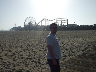 Me on the Board Walk with the Pier in the Background