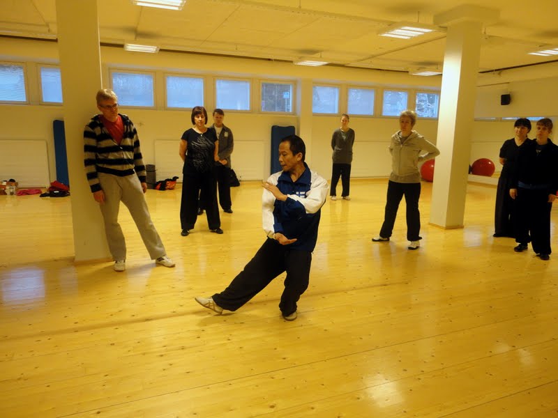 Shifu Zhang Fang taijjileirillä Järvenpäässä syksyllä 2011