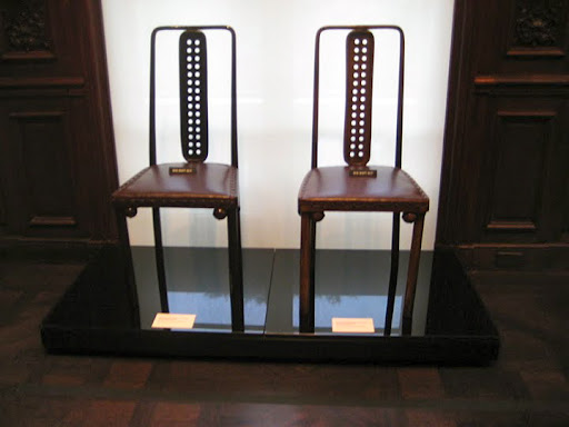 These chairs are from a 1900's sanitarium.