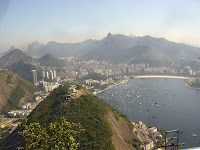 The view from The Sugarloaf, absolutely spectacular! Unfortunately the Canon EOS had run out of batteries, and the lens on the Panasonic is damaged slightly (always shows in sky shots).