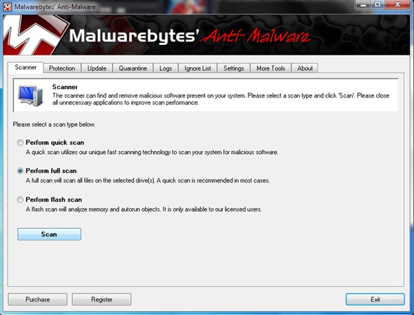 Malwarebyte's Anti Malware