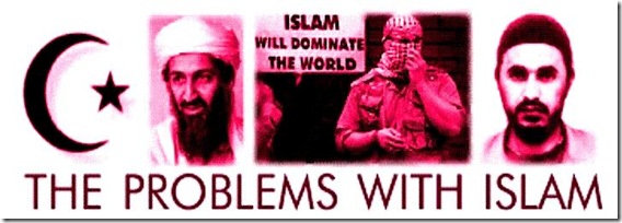 Problems with Islam banner Problems with Islam banner