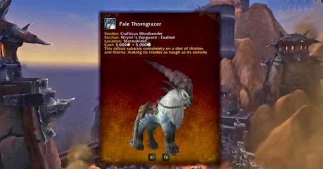 wow warlords of draenor mounts 01