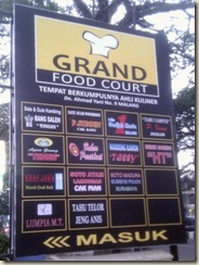 depan grand food court depan grand food court