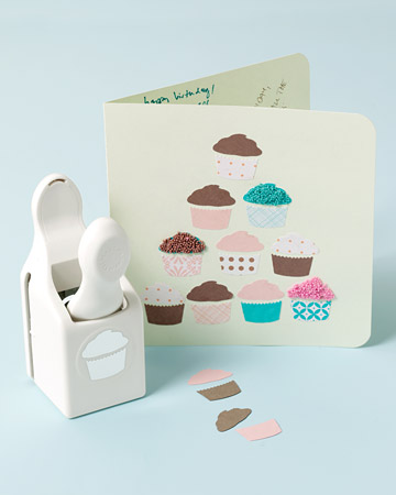 Tweens and teens will love this decorative craft punch that creates cupcake-shaped cut-outs. Cupcake Crafts Punch, $10, marthastewart.com