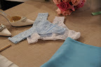 All of the brides in the audience received a Hanky Panky bridal low-rise thong.