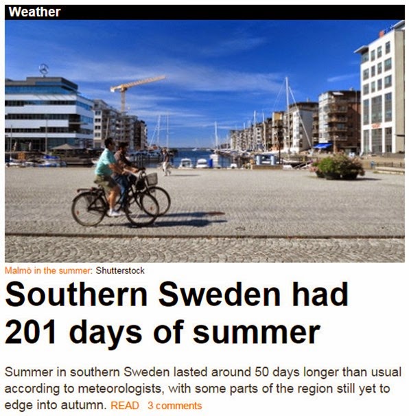 southern sweden summer
