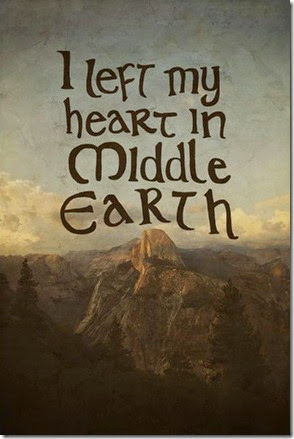 I left my heart in Middle Earth