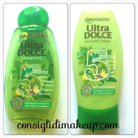 Review: Garnier Ultra Dolce 5 Piante Shampoo+Balsamo