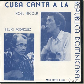 Silvio-Noel 1974 - Cuba canta a la Rep. D. - frontal
