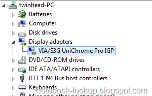 Major Driver: Download Driver VGA VIA/S3G UniChrome Pro IGP for Windows 7