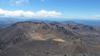 Abstieg vom Mt. Ngauruhoe (2287 m); Tongariro Northern Circuit, Tag 1.