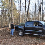 Picking up a load of C tree mulch