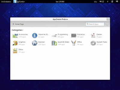 Appcenter Fedora