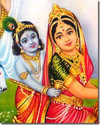 Yashoda with Krishna