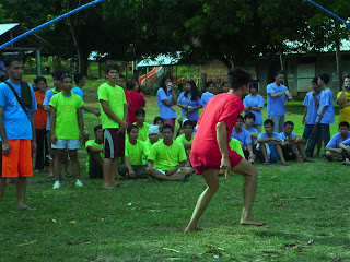 Day 2 - MCCID's Gibson Cruz tries his best on skip rope game.