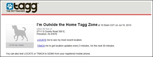outside the home tagg zone outside the home tagg zone