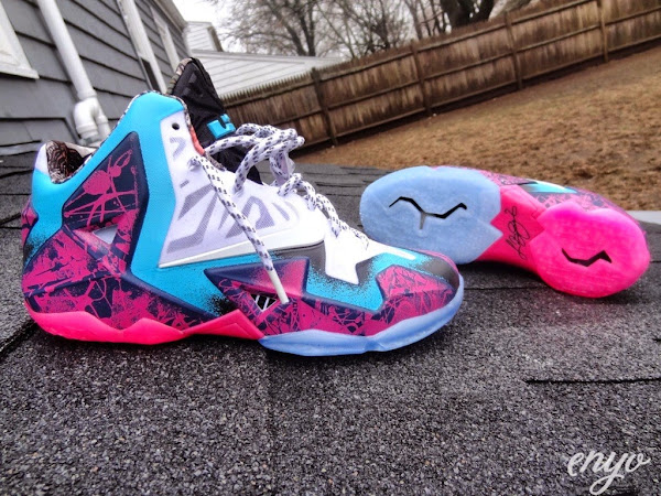 Nike LeBron XI Gumbo iD Designed and Build by Angel