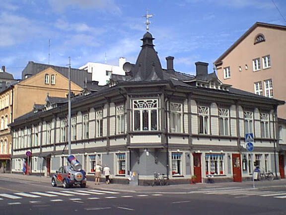 Jugend house in downtown Turku